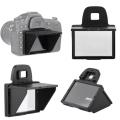 LCD Screen Protector Camera Sunshade Sun Shade Hood Cover for Nikon D7100/D7200. 