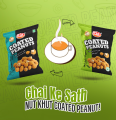 Zia Coated Peanuts 42g – Salt & Pepper, Cheese, Masala & Cream & Herb – Deliciously Crunchy & Flavorful Snack. 