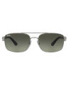 Ray-Ban Pillow Metal Gunmetal/Grey Frame Grey Gradient Lenses-RB3687-004/71-58. 