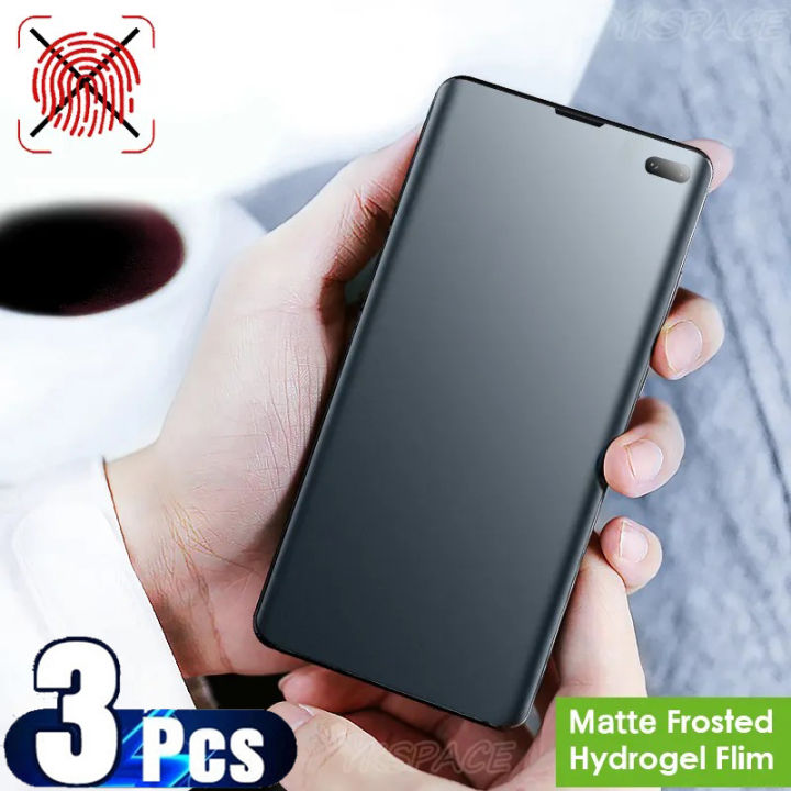 3S23 S2 FE S2 Samsung Galaxy S9 S10 S10E S201 S22 4 Note 8 9 10 Plus 20 Ultra Soft Screen Matte Hydrogel Film