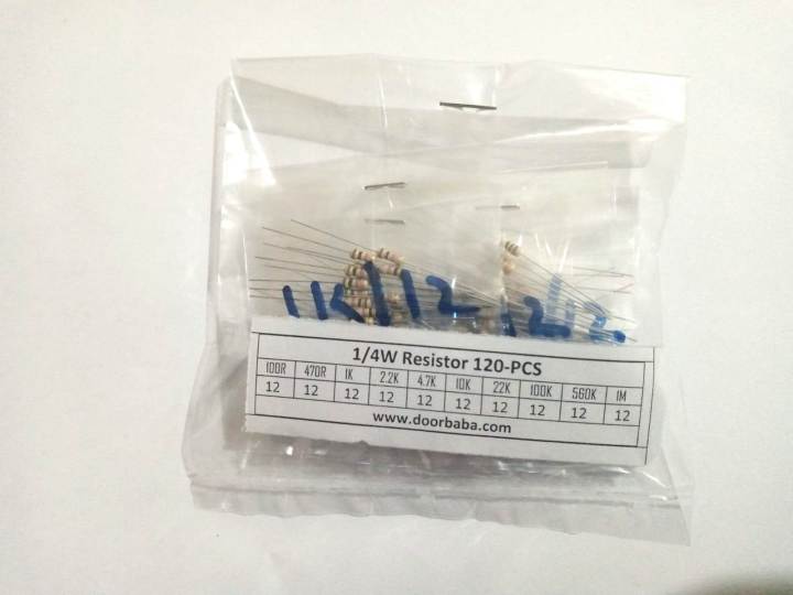 60%20PCS/lot%2010%20value%20multi%20power%201/4w%20resistor%206%20resistor%20each%20power%20100R%20470R%201K%202.2K%204.7K%2010K%2022K%20100K%20560K%201M%20-%20Image%202