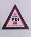 TOYOTA PDI OK Windscreen Sticker – 1 Piece. 