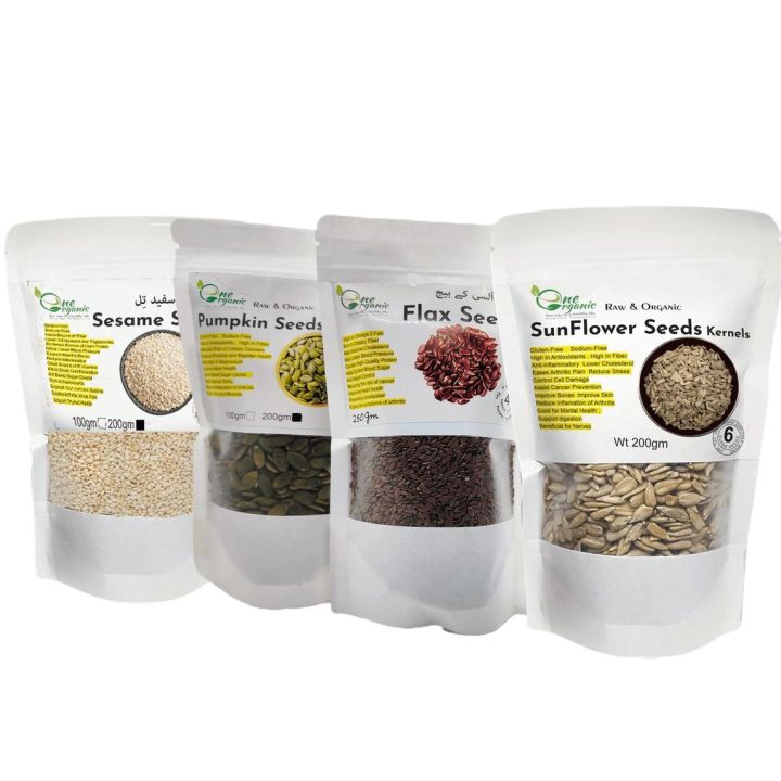 PCOS%20Seed%20Cycling%20Pack%20of%204%20Seeds%20200grams%20each%20,%20Sunflower%20Pumpkin%20Flax%20Sesame%20-%20Image%202