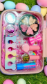 UniCorn Easy Makeup Kit Series with Beauty Make Up cum Jewelry For Your Minnie Minors / Girls Aged 6,7,8,9,10,11,12 and 13 Years of Age , Groom Your Child With Funny Experience Non Unicorn Makeup Kit Series 2 in 1. 