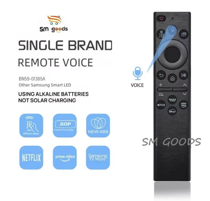 Samsung Smart Android HDTV LED TV Remote Control With Voice Cammand ...