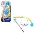 Frozen Ena Elsa Wig & Taj Set For Kids Girls. 