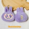 Labubu The Monsters Plush Stuffed Doll Keychain Cartoon Backpack Pendant Keyring SUPER BABY. 