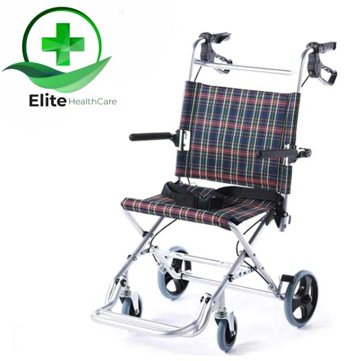 Aluminum Folding Stair Chair Travelling Outdoor Comfortable Mobile Wheelchair, Portable Lightweight Evacuation Ultra Lightweight Aluminum Alloy Transport Outdoor