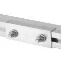 Aluminium Material Photovoltaic Rails Rail Connector for Mounting Photovoltaic Mounting Rail Pack of 2. 