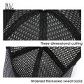LouisWill Cap For Men Baseball Cap Summer Baseball Hat For Men Golf Short Brim Hat Thin Breathable Fashion Cap Sun Mesh Big Head Circumference Peaked Caps For Boys. 