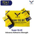 ELEEVA Super Glue (25pcs in 1 Box - 20gm) | Advanced Adhesive Strength Instant Grip Technology | Super Glue Price in Pakistan | Best Super Glue in Pakistan | Eleeva Super Glue – Fast-Drying Industrial Adhesive for Metal, Plastic & Wood – Pakistan. 