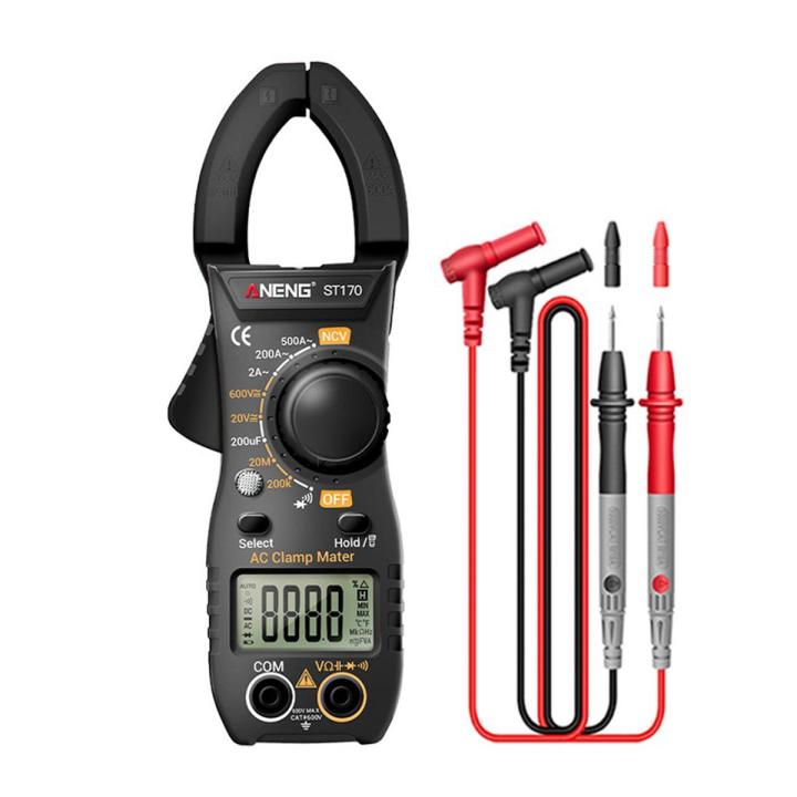 ANENG ST170 Digital Clamp Meter DC/AC Voltage AC Current Multimeter