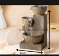Waterfall Fountain Decoration – Home Decoration Items | Indoor Outdoor Fountain for Room, Garden, Table | Art Pieces & Home Accessories. 