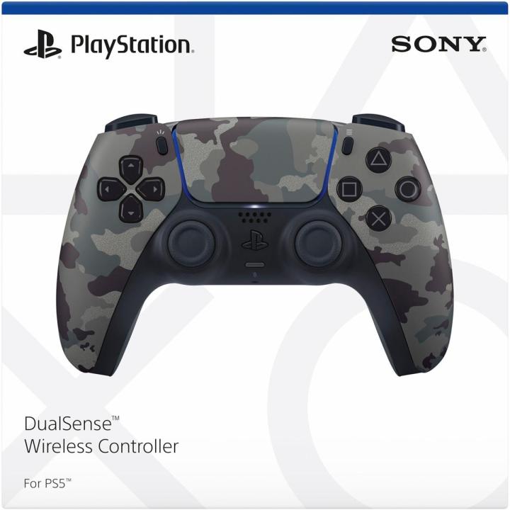 PS5 Controller Gray Camouflage