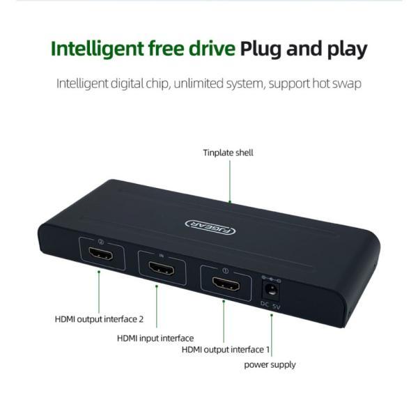 peed-X%20FJ102%20HDMI%20Splitter%202%20Port%204K%20Big%20Size%20%E2%80%93%20High-Speed%20HDMI%201x2%20Splitter,%204K%20Ultra%20HD%20Video%20Distribution%20Hub,%20Dual%20HDMI%20Output%20Switcher%20for%20TV,%20LED,%20LCD,%20Projector,%20Monitor,%20PC,%20Laptop,%20Gaming%20Console,%20Home%20Theater%20&%20Multimedia%20Devices%20-%20Image%204