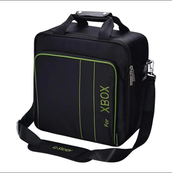 Xbox Series X & Series S Carry Bag Travel Case, Multifunctional Storage Handbag for Xbox One, One S, One X & Xbox 360