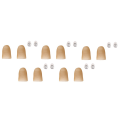 5 Pairs of LED Lights Flashing Finger Convenient Props Multifunctional Portable Light Electronic Replacement Accessories Green Light. 