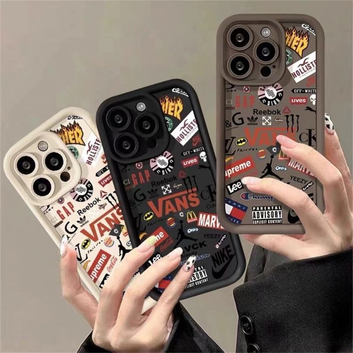 Fashion Brand Doodle Phone Case Compatible For itel RS4 5G 4G S24 2024 Soft Shockproof Cover
