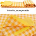 Picnic & Beach Blanket Handy Mat Outdoor Portable Picnic Blanket Thicken Waterproof Picnic Mat for Family Friends - Random Color Design. 