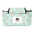 【VIPMIMD Mall】Baby Organizer Bag Mummy Diaper Baby Carriage Hanging Storage Bag Cartoon Folding Elephant Travel Bag. 