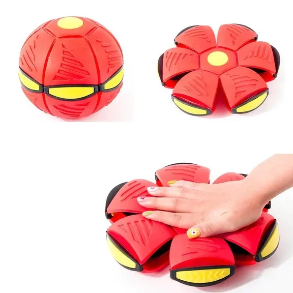 Liberty%20Mall%20Magic%20Flying%20Saucer%20Ball%20Frisbee%20Deformation%20UFO%20Football%20Flat%20Throw%20Disc%20With%20LED%20Light%20Flying%20Toys%20Outdoor%20Garden%20Beach%20Game%20Toy%20-%20Image%204