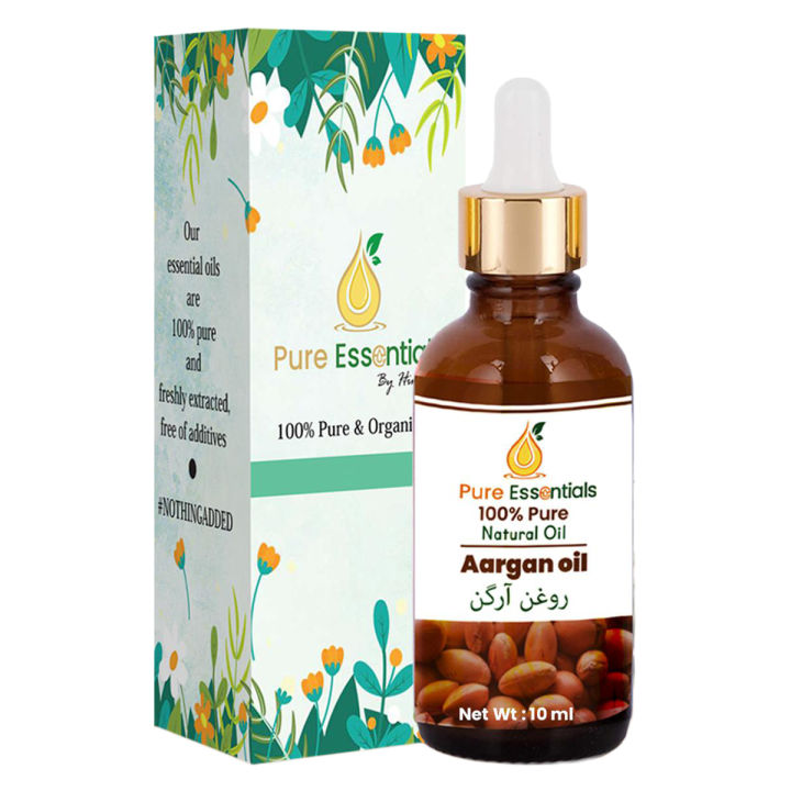 Pure Essentials Argan Oil - 100% Pure & Natural for Skin, Acne, Hair, Beauty - Herbal & Natural Oil for Healthy Skin & Hair - Skin Care Face Glow