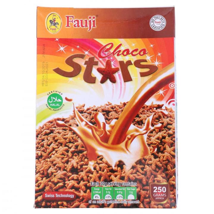 Alfatah Mall - FAUJI CEREAL CHOCO STARS 250 GM-AFP-000114821