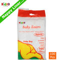 100 Sheets Baby Disposable Diapers Biodegradable & Flushable Large Size Nappy Liners Cloth Diaper Liners. 