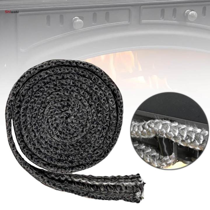 Fireplace Door Seal Glass Flat stoves Rope 2mmx20mmx200cm