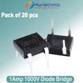 HY Bridge Rectifiers 1A DIL thru DB-107 1A 200V DIL Bridge Rectifier. 