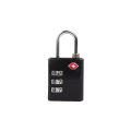 TSA Accepted 3-Digit Combination Lock for Suitcase & Baggage (Black). 
