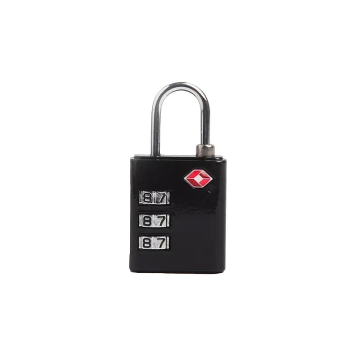 TSA%20Accepted%203-Digit%20Combination%20Lock%20for%20Suitcase%20&%20Baggage%20(Black)%20-%20Image%202