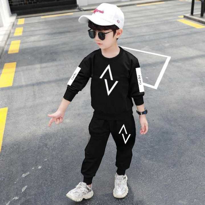 1-6 Year Baba Full+Half Sleeve Printed T-Shirt With Trouser Kids Collection Kids Clothing