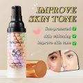 One Step SPF 50 + PA +++ Three Color Concealer Cream Primer Concealer  before Makeup. Sunscreen & Color Corrector, ,Oil Control & Moisturizing Skin Tone Correcting and Brightening Primer .  . 