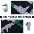Portable Carbon Steel Multi Functional F-type Wrench Chrome Plated Silver Universal Pipe Pliers Green Right Angle Adjustable Wrench Worker. 