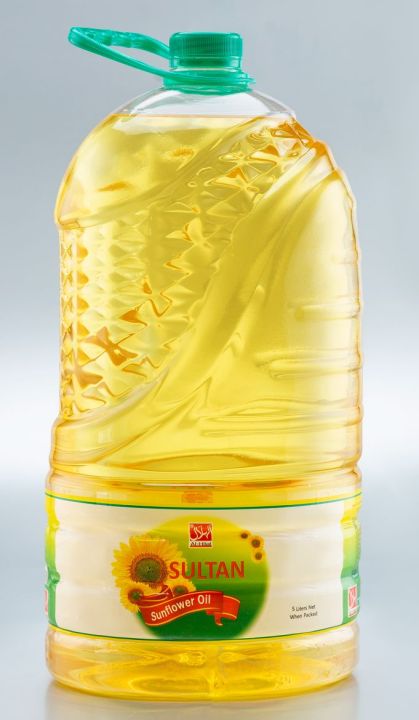 Sultan Sunflower Oil 5 Ltr x 2 Bottles