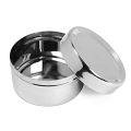 Stainless Steel Round Food Storage Containers Set No.1 2 3 4. 