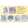 (GGBR) Little Corner: Coloring Book for Adults and Teens Super Cute Design of Cozy Hygge Spaces for Relaxation Spaces Coloring. 