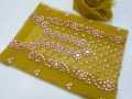 Unstitched fabric. 