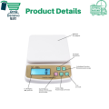 Electronic Digital Kitchen Scale Digital Weight Machine Digital Weight Scale Digital Weighing Scale Digital Weighing Machine Digital Mini Scale Small Scale Weight Machine Digital Pocket Scale Table Jewelry Vegetable Fruit Scale Weight Machine AC/DC. 