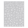 Nail Sticker Christmas Patterns Non-Fading Ultra Thin Christmas Snowflakes Nail Foil Stickers for Female. 
