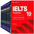 IELTS Academic Training 19 Books Complete Set with QR Code for Audio Listening. 