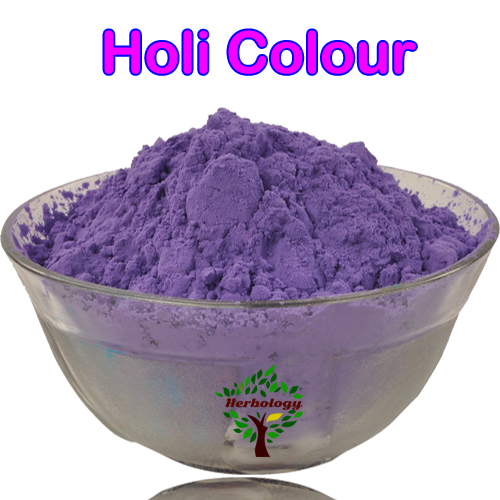 Purple Holi Colour Powder - Gulal DIY Toy Party Color festival Rangoli