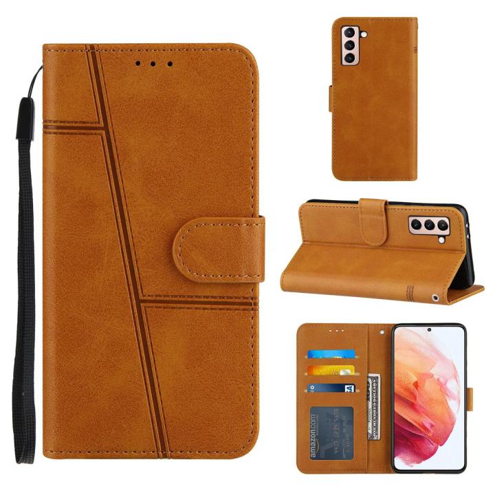 Phone Case for Samsung Galaxy S21+ 5G S21 Plus 5G - PU Leather Case - Card Slot Design