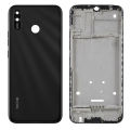 Tecno Spark 4 Lite Middle Frame Housing With Side Button and Camera Lens Complete Body Casing Replacement For Spark 4 Lite - Black. 