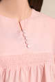 Saya Stitched 1 Piece Jacquard Cotton Shirt For Women and Girls - Color: Pink - Design code: WP1J-304. 