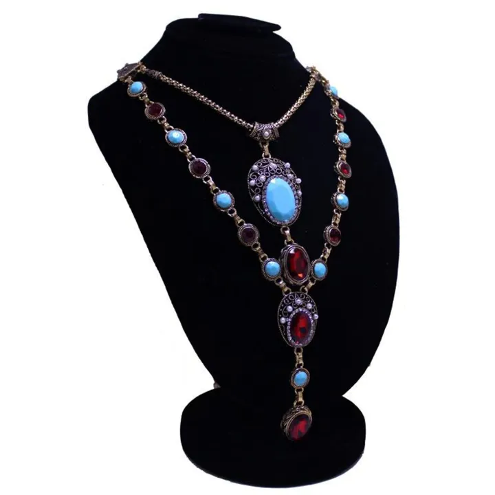 Blue%20Trendy%20Jewelry%20Necklace%20For%20Women%20-%20Blue%20-%20Image%203