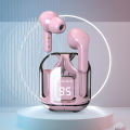 Air 31 Best Wireless Earbuds with Microphone & Type-C Charging Bluetooth 5.3 with Noise-Cancelling & Crystal Case  Sport-Friendly, Waterproof & Affordable. 
