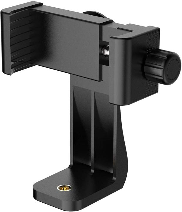 Tripod%20Clip%20Bracket%20Holder%20For%20Mobile%20Phone%20With%201/4%20inch%20Nut%20Two%20Screw%20Holes%20For%20Vertical%20/%20Horizontal%20Mounting%20-%20Tripod%20Clip%20For%20Phone%20-%20Black%20-%20Image%205