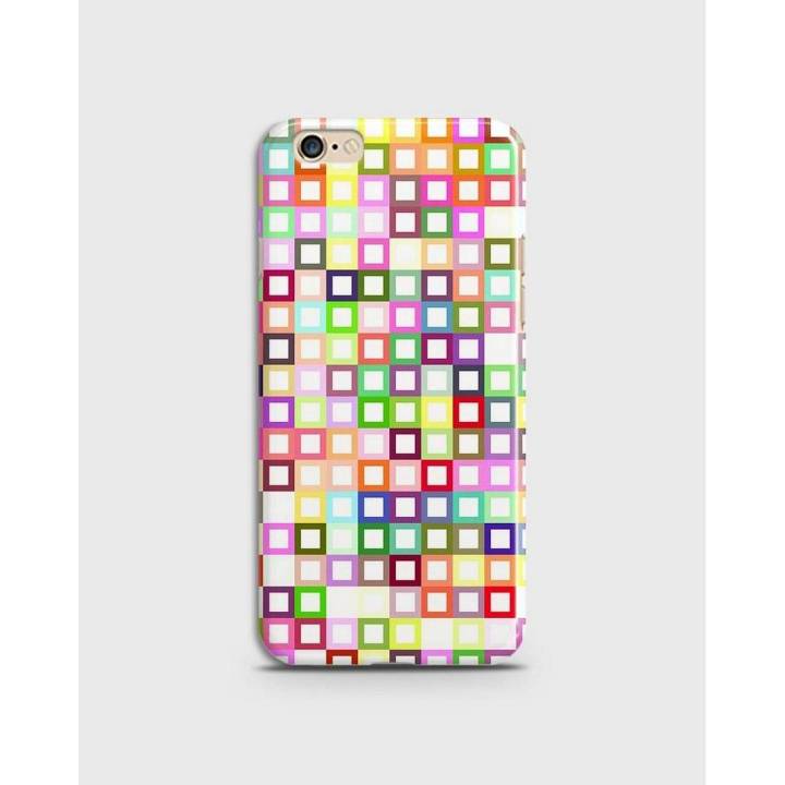 Oppo F3 Lite (Vietnam) Cover 3d Hard case  Colorful Square Style - 1cover2596